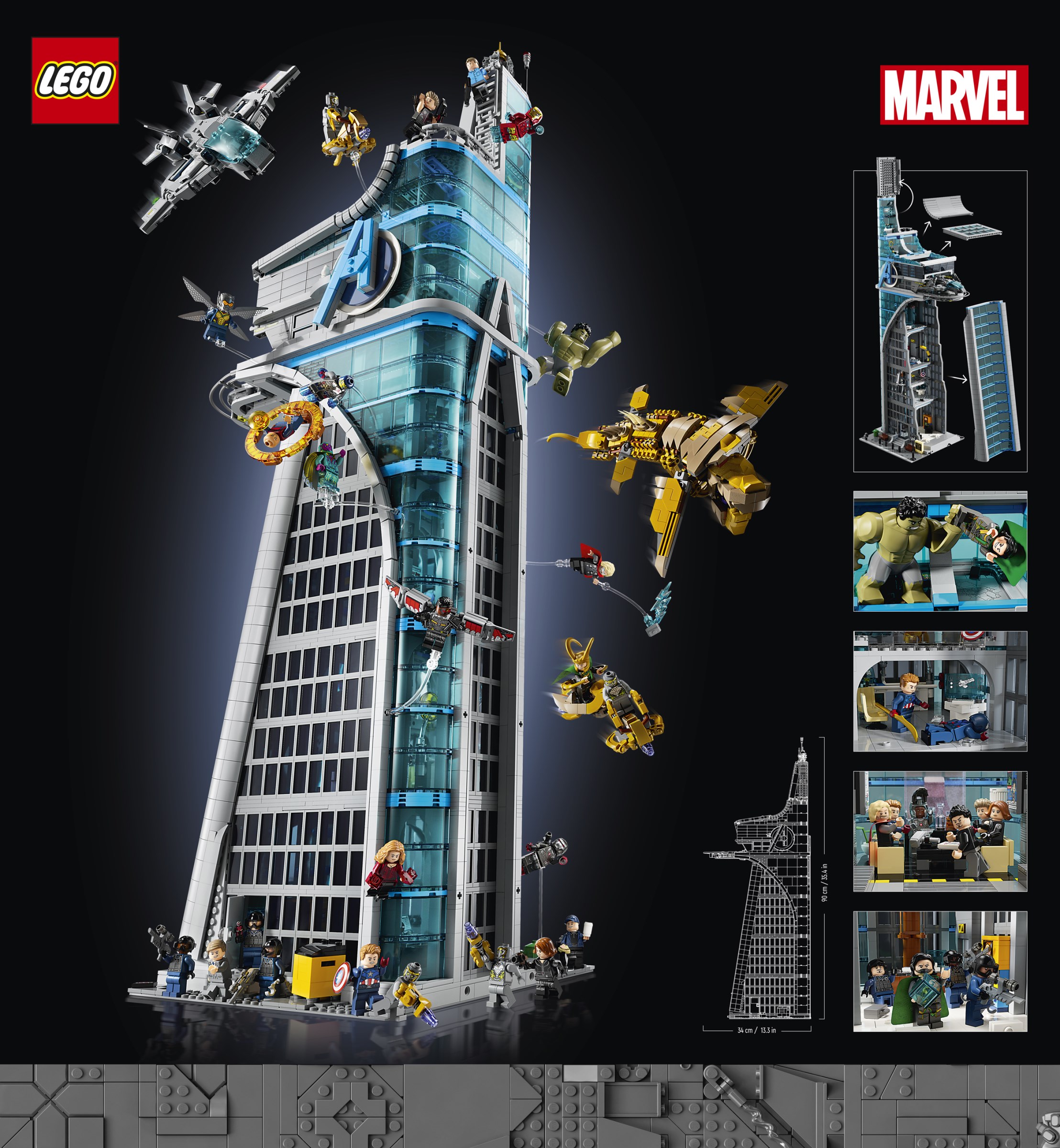 You might have missed this fourth Tony Stark in LEGO Avengers Tower